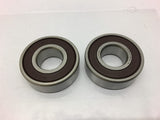 NSK 6202DU Ball Bearing Lot of 2