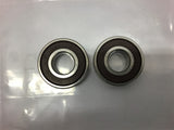 NSK 6202DU Ball Bearing Lot of 2