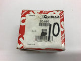 Climax 2C-050 1/2" ID 2PC Steel Shaft Collar --Lot of 10