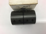 Climax CC-100-100 1"x1" ID 2PC Steel Shaft Collar