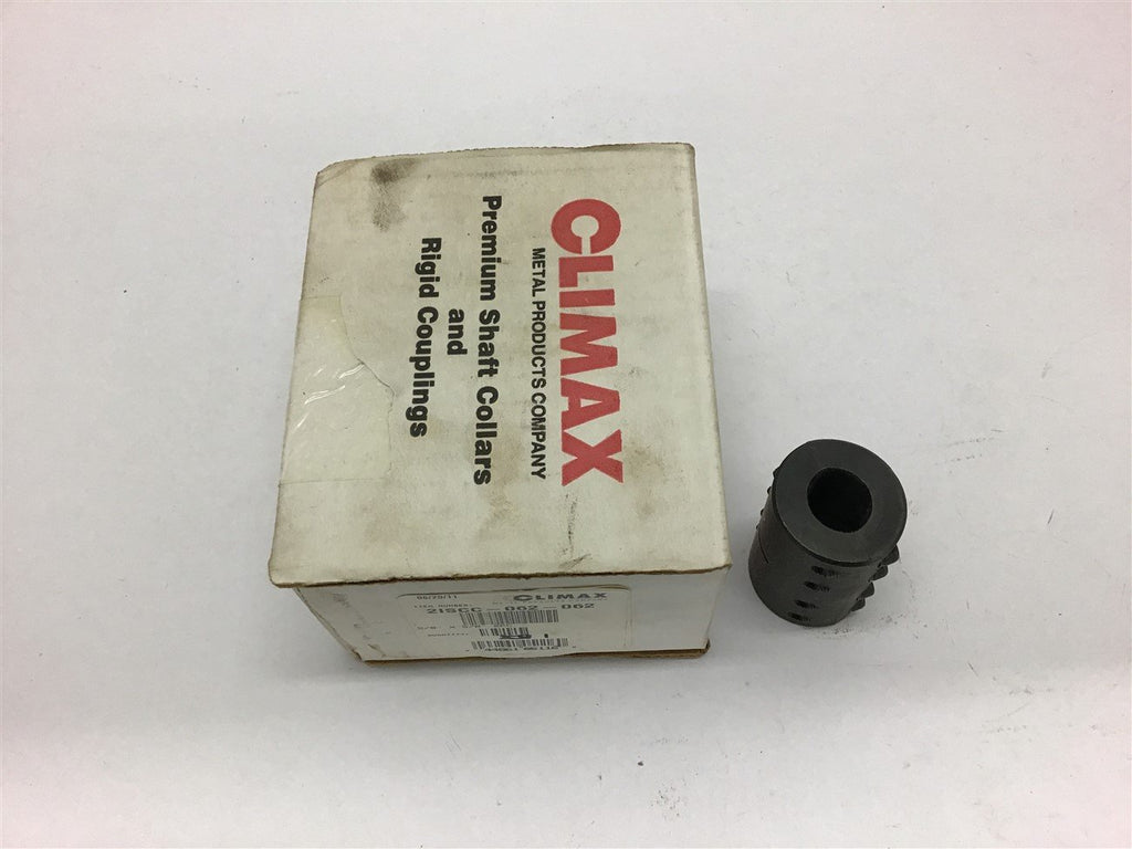 Climax 2ISCC-062-062 5/8"x5/8" 2PC Steel Shaft Collar