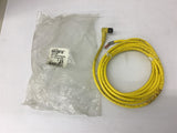 Woodhead 705001D02F120 Micro Change 5P Female 90 Degree 12'