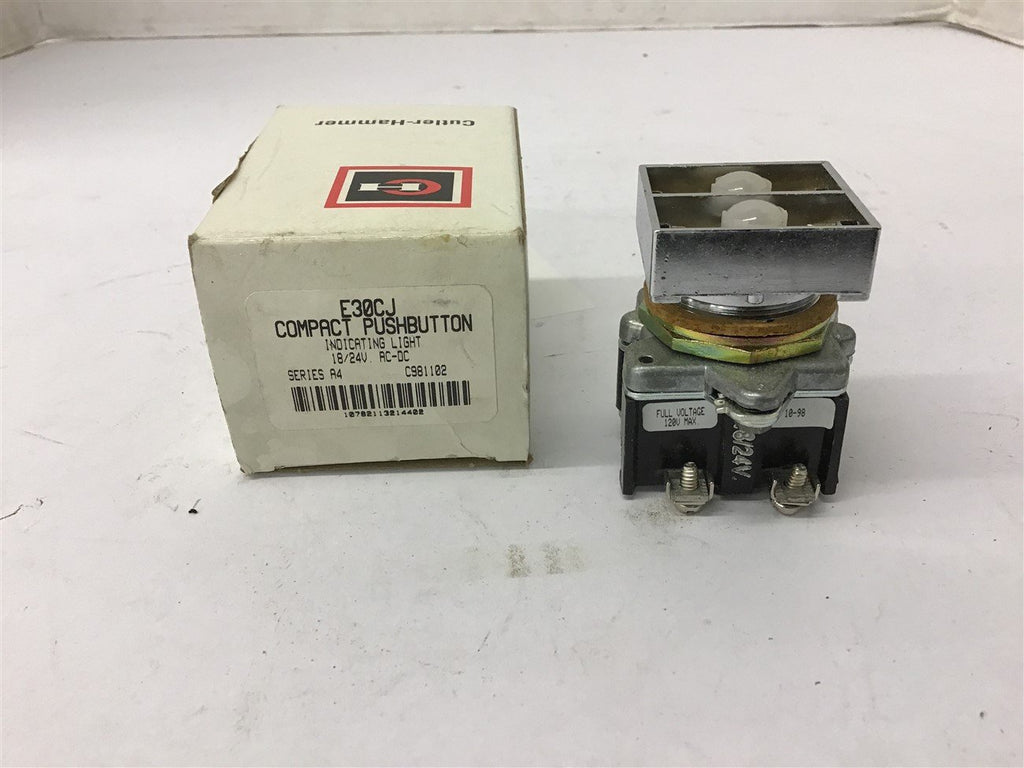 Cutler-Hammer E30CJ Indicating Light 18/24V AC-DC