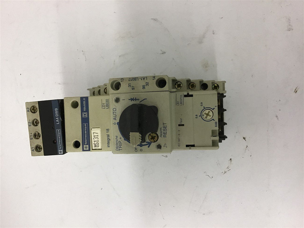 Telemecanique LD1-LB030 Motor Starer 0.63-1 Amp