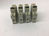 Merlin 24119 C60N 20 Amp Single Pole Circuit Breaker Lot Of 4
