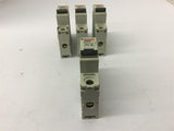 Merlin 24119 C60N 20 Amp Single Pole Circuit Breaker Lot Of 4