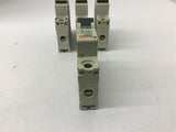 Merlin 24119 C60N 20 Amp Single Pole Circuit Breaker Lot Of 4