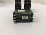 Square D QO 2 Pole 20 Amp Circuit Breaker Lot Of 3