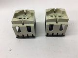 Vimar USA-2P 230 Volt Universal Receptacle Lot Of 2