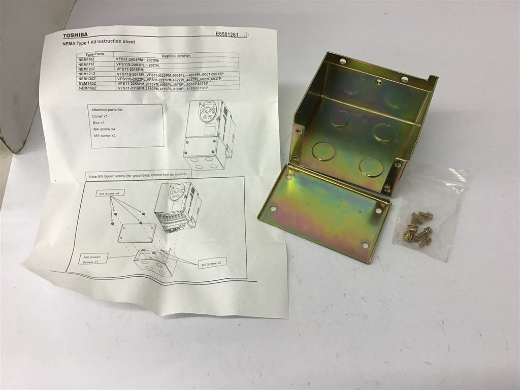 Toshiba NEM121Z Nema Type 1 Kit