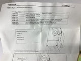 Toshiba NEM121Z Nema Type 1 Kit