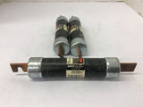 Fusetron FRS-R-100 Time Delay Fuse 100 Amp 600 Volts Lot Of 3