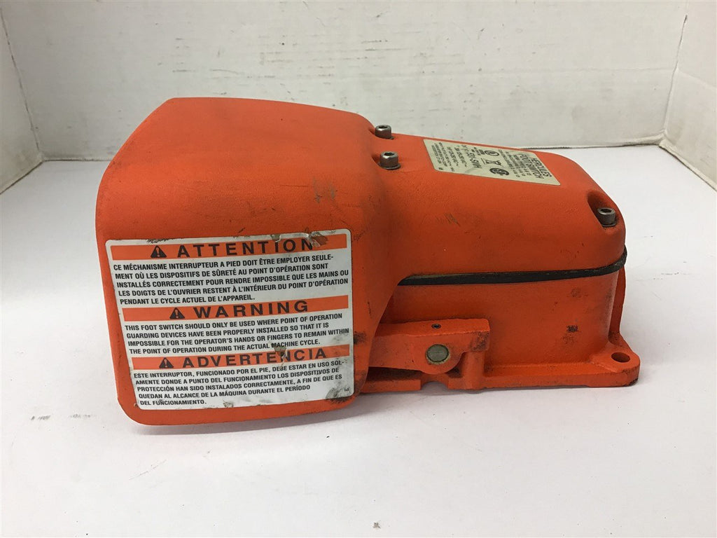 Hercules Foot Switch 531-SWH 20 Amp 125-250 VAC Single Phase