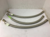Fluidmaster 3/4" F.I.P. 24" Long Water Heater Supply Connector Lot Of 3