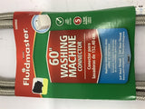 Fluidmaster 9WM60 60" Washing machine Connector 3/4" Hose Thread Lot Of 2