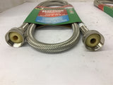 Fluidmaster 9WM60 60" Washing machine Connector 3/4" Hose Thread Lot Of 2
