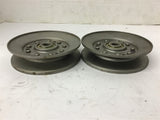 Kingman BCVI-81 Single Groove Pulley Lot Of 2