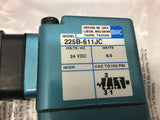 Mac 225B-611JC Solenoid Valve 24 Vdc 150 PSI 8.5 Watts