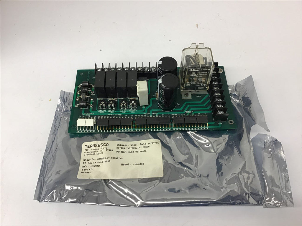 Minarik 170-0435 Electrical Board