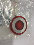 Cutler-Hammer 10250TC47 Push-Pull Lens Red Lot Of 6