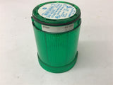 Allen-Bradley 855E-24DN3 24V AC/DC 7W Green Control Tower Stack Light