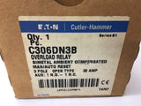 Eaton C306DN3B Overload Relay 3 Pole 32 Amp