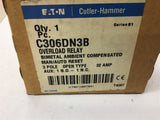 Eaton C306DN3B Overload Relay 3 Pole 32 Amp