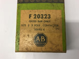 Allen-Bradley F20323 Size 2 3 Pole Contactor Cross Bar Only