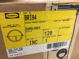 Hubbell BRI04 Euroluxe 120 Volts