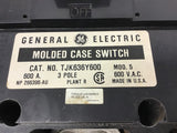 General Electric TJK636Y600 Molded Case Circuit Breaker 600 Amp 600 Volts 3 Pole