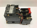 Square D Starter Size 0 Class 8536 Type SB0 2 Ser A 600V