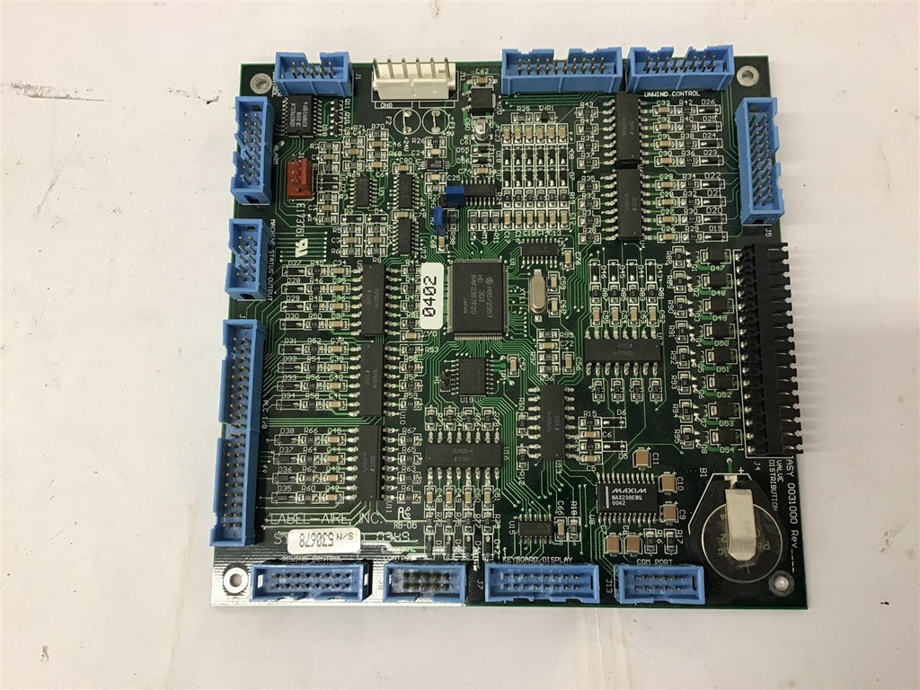 Valve Distribuition 0031000 PCB 3100 Processor
