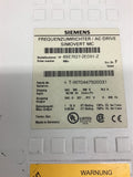 Siemens 6SE7027-2ED51-Z AC Drive Simovert MC 72 Amps