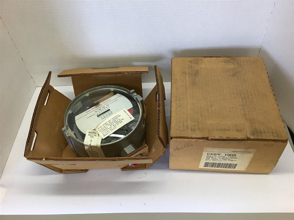 Honeywell Gas Pressure Switches C437F 1003