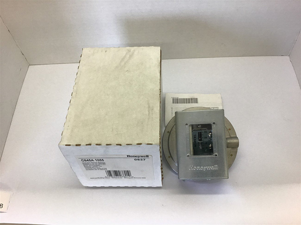 Honeywell C645A 1055 Gas/Air Pressure Switch 5-35" Water