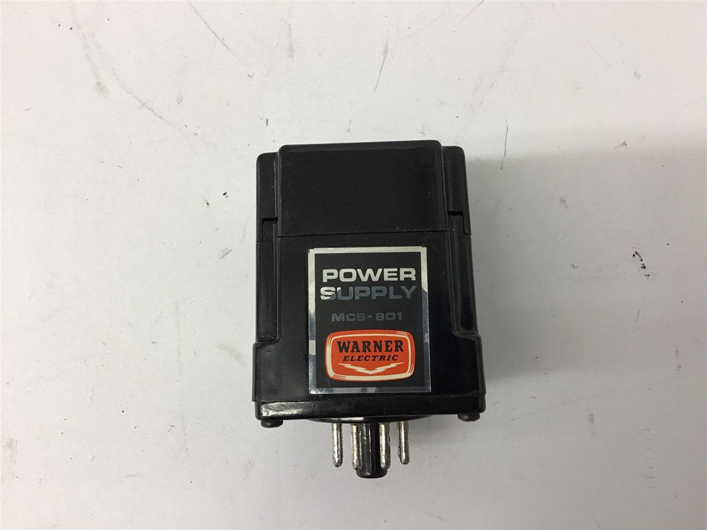 Warner MCS-801 Power Supply