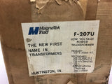 Magnetek F-207U Low Voltage Power Transformer 117 Pri 12.0-30.0 VCT Sec
