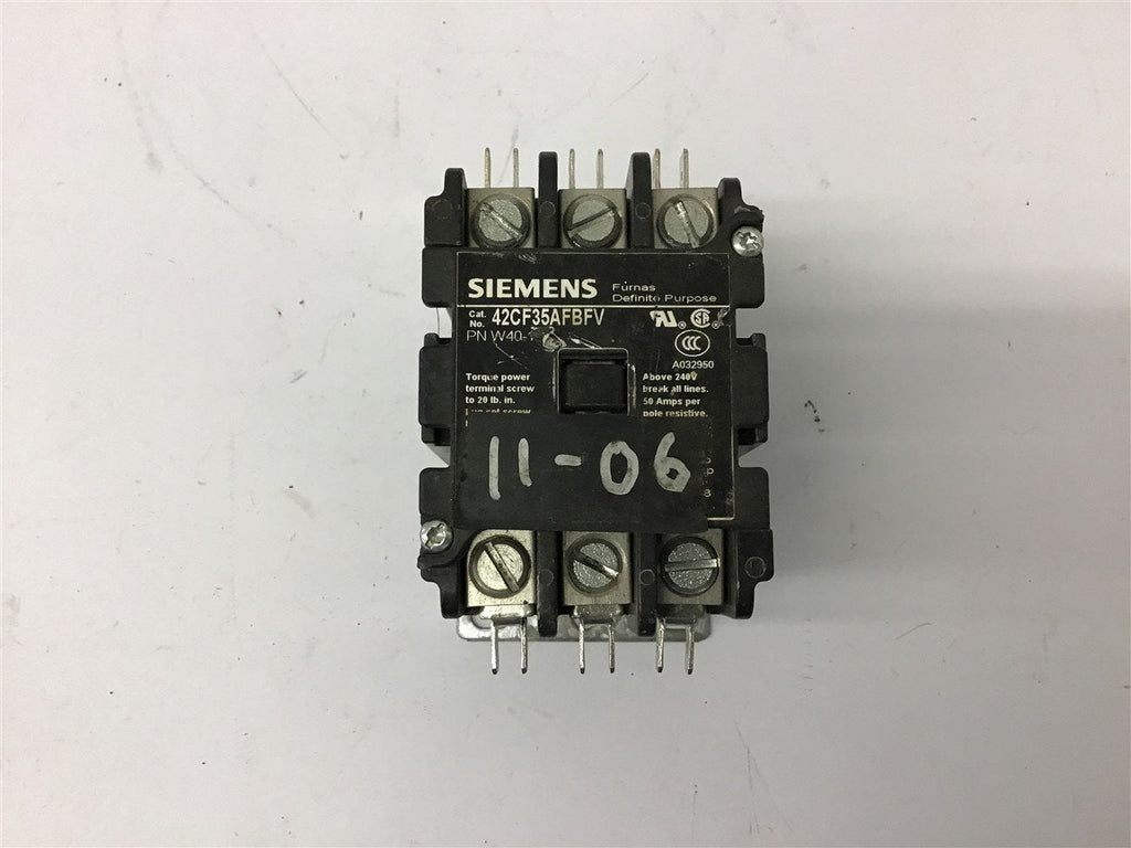 Furnas 75D70550010 Contactor 24 V 50/60 HZ Coil