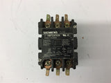 Siemens 16BF32AFASN Contactor 480 Volts 15 HP