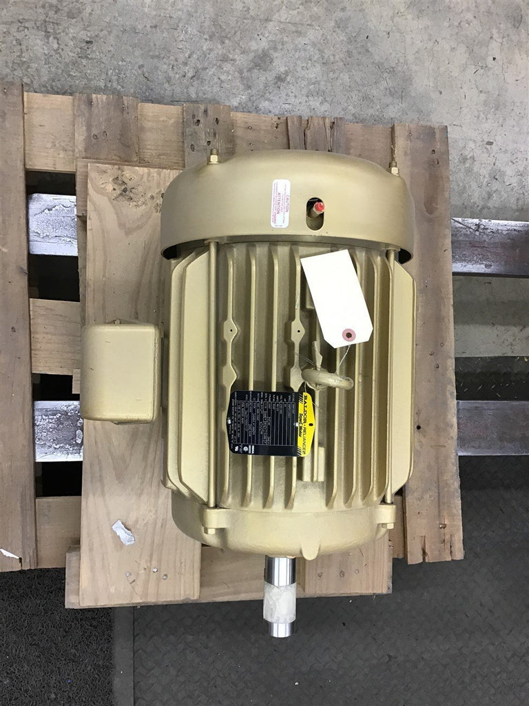 Baldor EM4106T 20 HP AC Motor 230/460 volts 3520 Rpm 2P 256T Frame