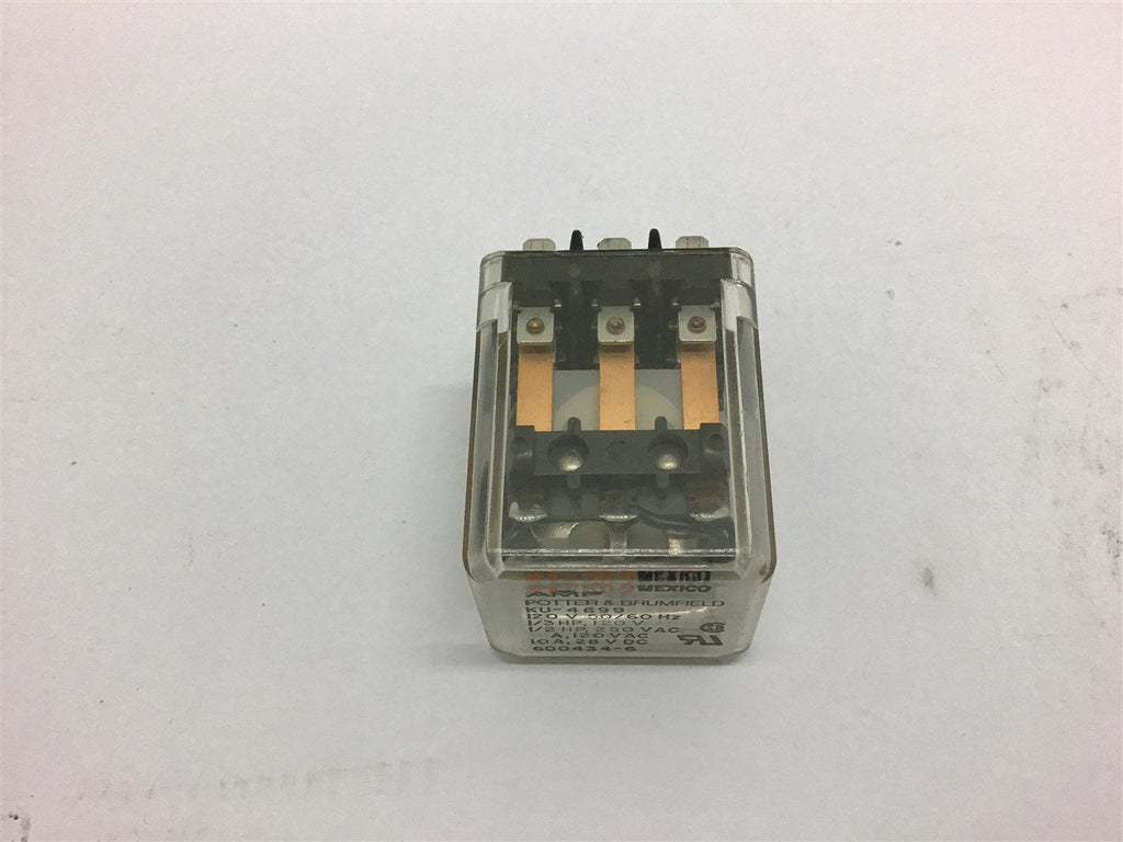 Potter & Brumfield KU-4699 Relay 120 volt