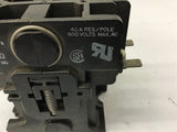 Gould 2200 EB33OBA Contactor 208-240 Volt Coil