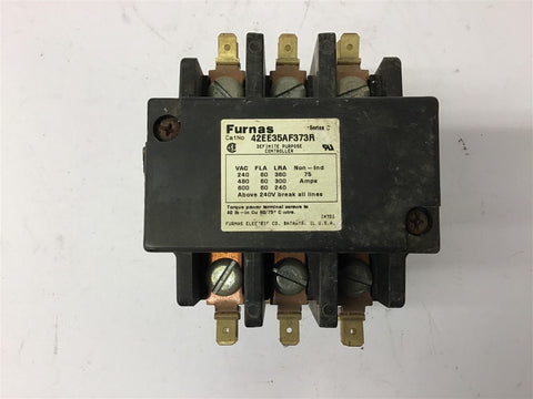 Furnas 42EE35F373R 75 Amp Contactor 600 Volts