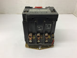 Square D Nema Size 2 8536 SDD1 Starter 460 volt @ 25 Hp 120 Volt coil