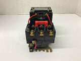 Square D Nema Size 0 8536SB02 Starter 460 V @ 5 Hp 120 volt Coil