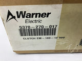 Warner 5370-270-017 Clutch EM-180-10 90V