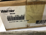Warner 5370-270-017 Clutch EM-180-10 90V