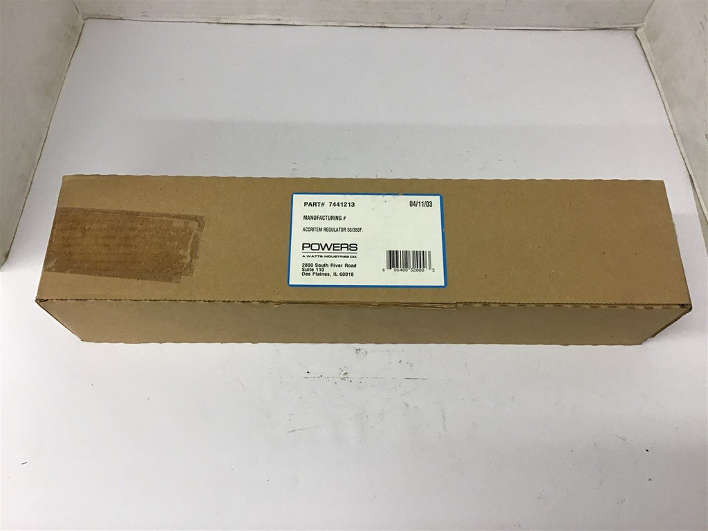 powers 7441213 Accritem Regulator 50/350 F