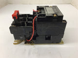 Square D Nema size 0 8536 SBO2 Starter 460 volt @ 5HP 120 volt coil