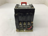 Square D Nema size 0 8536 SBO2 Starter 460 volt @ 5HP 120 volt coil